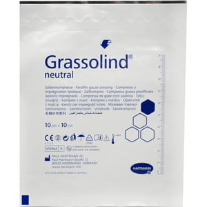 Пов'язка медична Grassolind neutral (Гразолінд нейтрал) атравматична мазева стерильна розмір 10 см х 10 см 1 шт