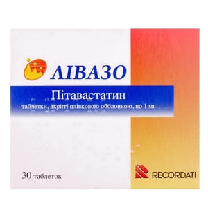 Ливазо табл. п/о 1мг №30