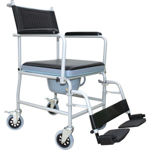 Крісло-каталка з санітарним оснащенням KJT707C RD-CARE-T05