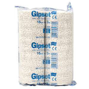 Бинт гіпсовий Matopat Gipset (Гіпсет) розмір 15 см х 3 м білий 2 шт