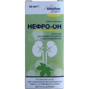 Нефро-Он краплі фл. 50мл Solution pharm
