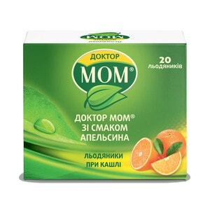 Доктор Мом леденцы апельсин №20