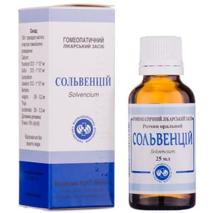 Сольвенцій р-н оральн. фл. 25мл