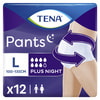 Підгузки-труси для дорослих TENA (Тена) Pants Plus Night Large (Плюс найт Лардж) 12 шт