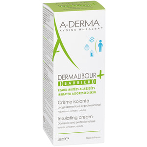 Крем для обличчя та тіла A-DERMA (А-Дерма) Дермалибур+ бар'єр ізолюючий для пошкодженної шкіри 50 мл