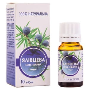 Олія ефірна Ялівцева флакон 10 мл Вертекс