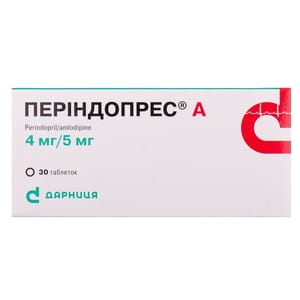Периндопрес А табл. 4мг/5мг №30