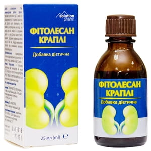 Фітолесан краплі фл. 25мл Solution Pharm