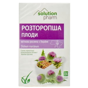 Расторопши плоды 200г Solution Pharm