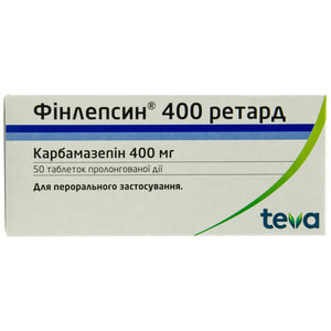 Финлепсин 400 ретард табл. 400мг №50