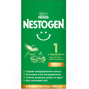 Смесь молочная детская NESTLE (Нестле) Нестожен 1 с лактобактериями L. Reuteri с рождения 350 г