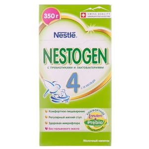 Суміш молочна дитяча NESTLE (Нестле) Нестожен 4 з лактобактеріями L. Reuteri з 18 місяців 350 г