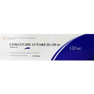 Соматулін Аутожель 120мг р-н д/ін. прол. 120мг/шприц 0,5мл №1+голка