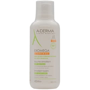 Бальзам для обличчя та тіла A-DERMA (А-Дерма) Екзомега Контрол пом'якшувальний для сухої та атопічної шкіри 400 мл