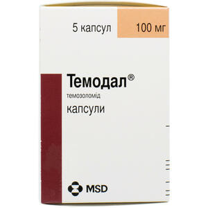 Темодал капс. 100мг №5