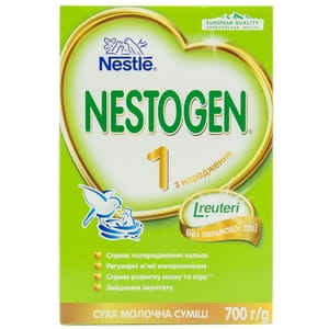 Суміш молочна дитяча NESTLE (Нестле) Нестожен 1 з лактобактеріями L. Reuteri з народження 700 г