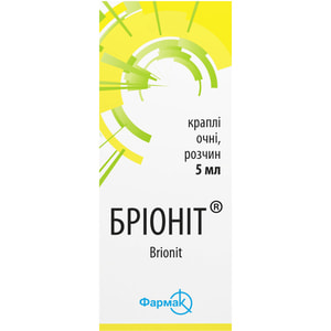 Бріоніт крап. очні р-н фл. 5мл №1