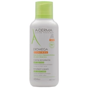 Крем для обличчя та тіла A-DERMA (А-Дерма) Екзомега Контрол пом'якшувальний для сухої та атопічної шкіри 400 мл