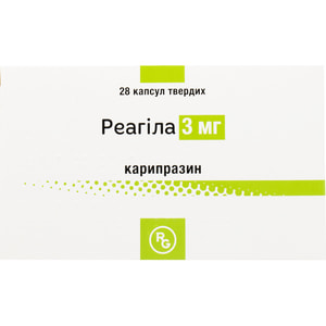 Реагила капс. твер. 3мг №28