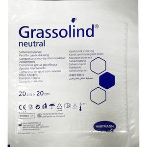 Пов'язка медична Grassolind neutral (Гразолінд нейтрал) атравматична мазева стерильна розмір 20 см х 20 см 1 шт