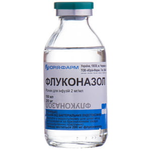 Флуконазол р-н д/інф. 2мг/мл пляш. 100мл