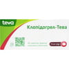 Клопідогрел-Тева табл. в/о 75мг №90