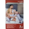 Панчохи медичні антиемболічні LAUMA (Лаума) модель AG 302 18-21 мм рт.ст. клас І з контрольним отвором під пальцями колір білий розмір XL