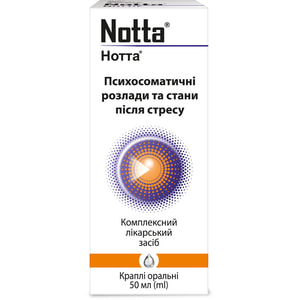 Нотта крап. орал. фл. 50мл