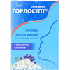 Горлосепт порошок для раствора для полоскания горла с эвкалиптом и шалфеем в пакете по 5 г 15 шт