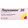 Леркамен 20 табл. в/о 20мг №28