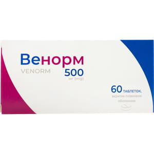 Венорм табл. в/о 500мг №60