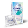 Презервативи латексні з силіконовою змазкою DUREX (Дюрекс) Invisible (Інвізібл) ультратонкі 12 шт