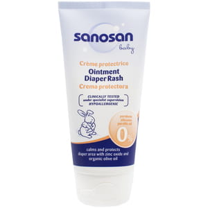 Крем детский SANOSAN Baby (Саносан бэби) от попрелостей с пантенолом 75 мл