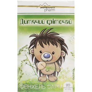 Фіточай дитячий Фенхель Фарм в фільтр-пакетах по 1,5 г 20 шт Solution Pharm