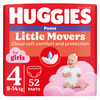 Підгузки-трусики для дітей HUGGIES (Хагіс) Pants (Пентс) 4 для дівчаток від 9 до 14 кг 52 шт NEW