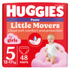 Підгузки-трусики для дітей HUGGIES (Хагіс) Pants (Пентс) 5 для дівчаток від 12 до 17 кг 48 шт