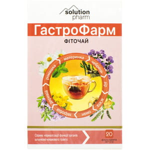 Гастро Фарм фиточай фильтр-пак. 1,5г №20 Solution Pharm