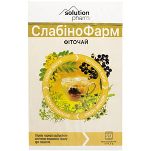 Слабино Фарм фиточай фильтр-пак. 1,5г №20 Solution Pharm