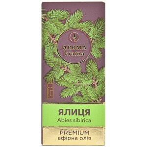 Масло эфирное AROMA KRAINA (Арома краина) Premium (Премиум) Пихта 10 мл