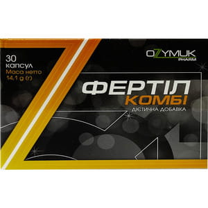 Фертілкомбі капсули для покращення репродуктивної функції у чоловіків упаковка 30 шт