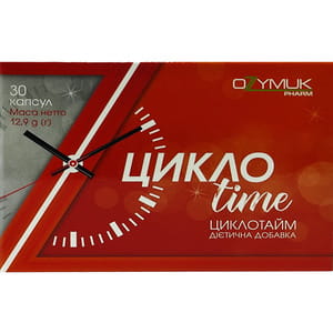 Циклотайм капсули для для нормалізації менструального циклу упаковка 30 шт