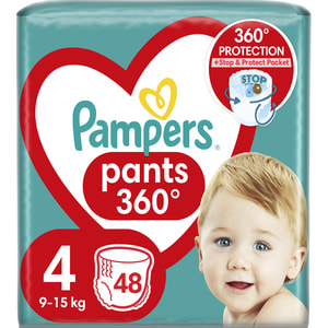 Підгузки-трусики для дітей PAMPERS Pants (Памперс Пантс) Maxi (Максі) 4 від 9 до 15 кг 48 шт