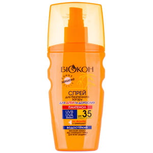 Спрей для безпечного загару БІОКОН SPF 35 160 мл