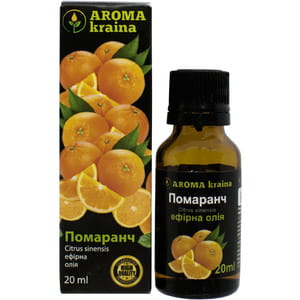 Олія ефірна AROMA KRAINA (Арома країна) Апельсин 20 мл