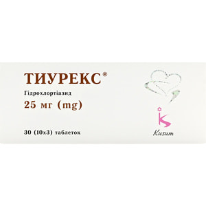 Тиурекс табл. 25мг №30