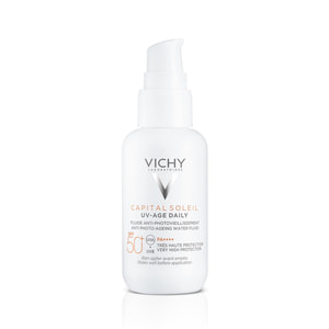 Флюїд для обличчя VICHY (Віши) Капіталь Cолей проти фотостаріння шкіри сонцезахисний SPF 50 40 мл
