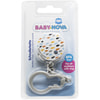 Прищіпка з ланцюжком для пустушки BABY-NOVA (Бебі нова) Краплі колір в асортименті 1 шт