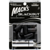 Беруші Вкладки вушні BlackOut foam з поліуретану чорні 7 пар + контейнер