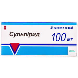 Сульпирид капс.100мг №24