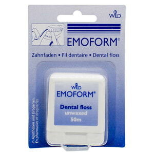 Зубна нитка EMOFORM (Емоформ) невощена тонка 50 м